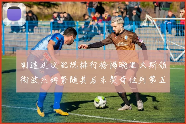 制造进攻犯规排行榜揭晓里夫斯领衔波杰姆紧随其后东契奇位列第五