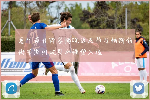 意甲最佳阵容揭晓迈尼昂与帕斯领衔韦斯利波贝加强势入选